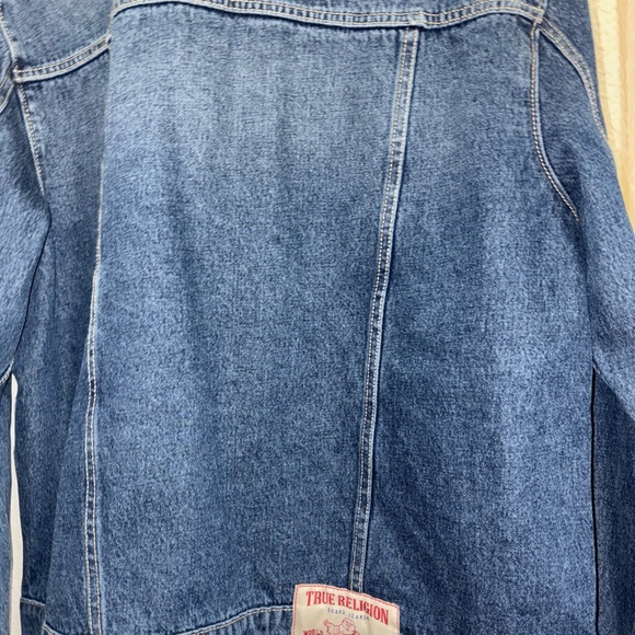 True Religion Blue Denim Jacket - Picture 4 of 10